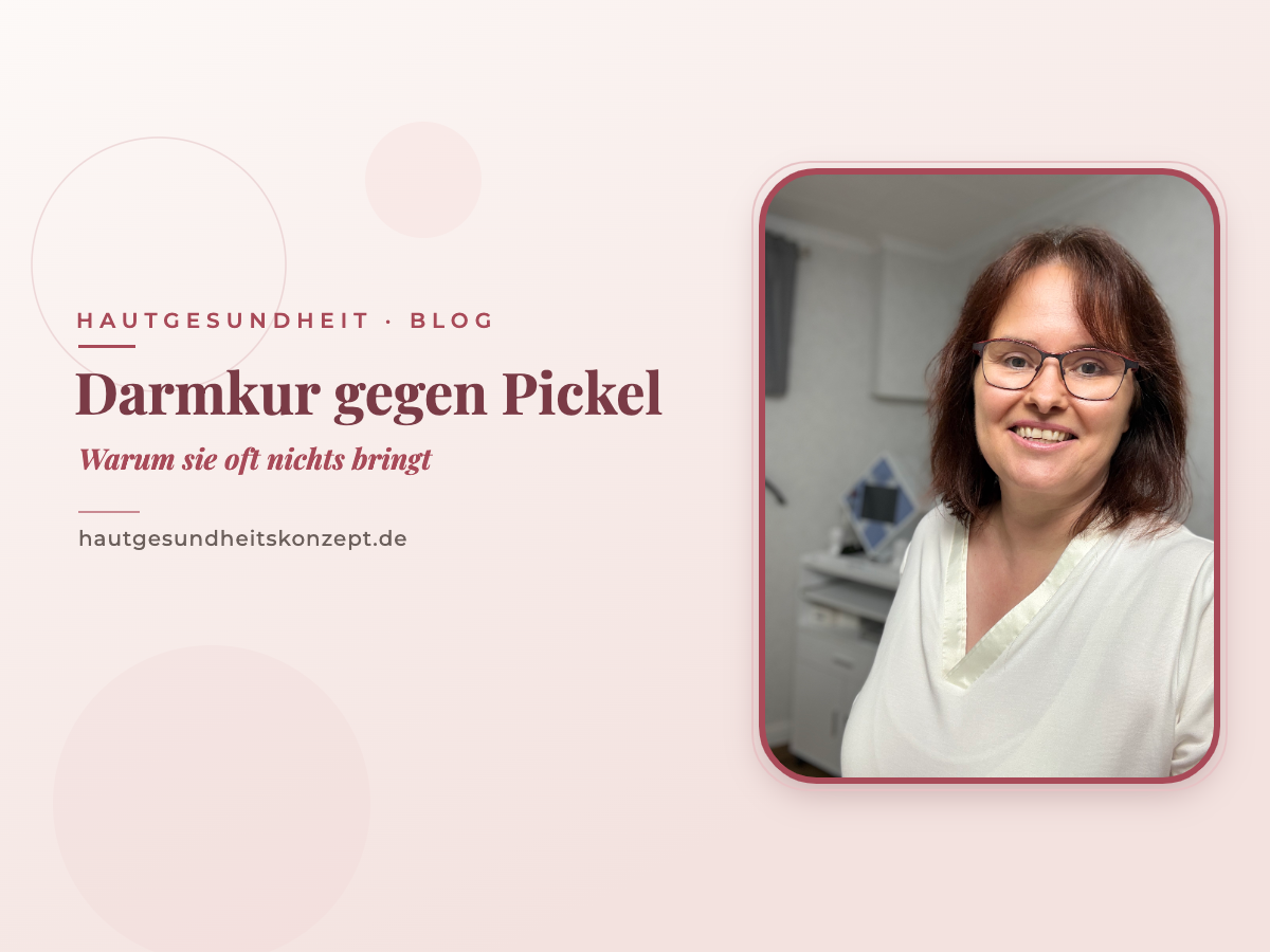 Darmkur gegen Pickel
